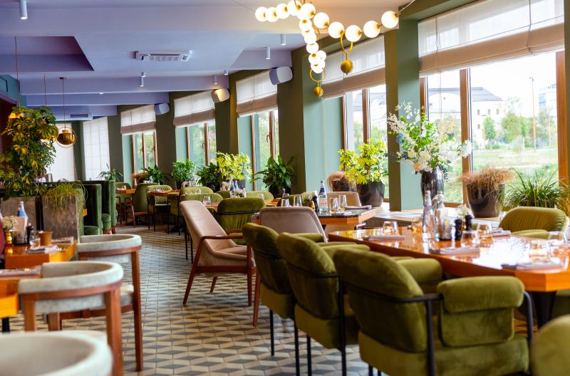 Interior with Eco-Friendly Materials